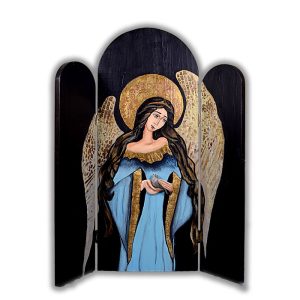 Χριστουγεννιάτικος πίνακας Ζωγραφικής ΘΕΜΑ: Ο άγγελος της αγνότητας