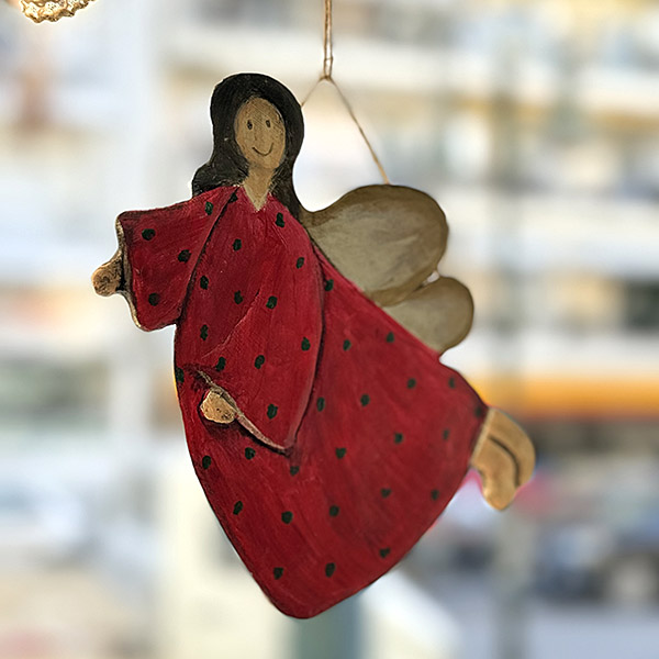 Κρεμαστό Χειροποίητο Πήλινο Διακοσμητικό