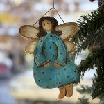 Κρεμαστό Χειροποίητο Πήλινο Διακοσμητικό