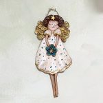 Κρεμαστό Χειροποίητο Πήλινο Διακοσμητικό