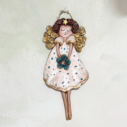 Κρεμαστό Χειροποίητο Πήλινο Διακοσμητικό