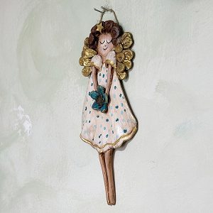 Κρεμαστό Χειροποίητο Πήλινο Διακοσμητικό