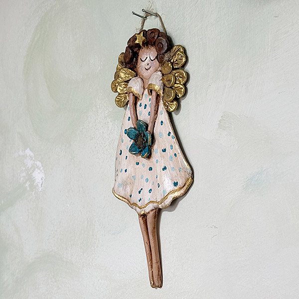 Κρεμαστό Χειροποίητο Πήλινο Διακοσμητικό