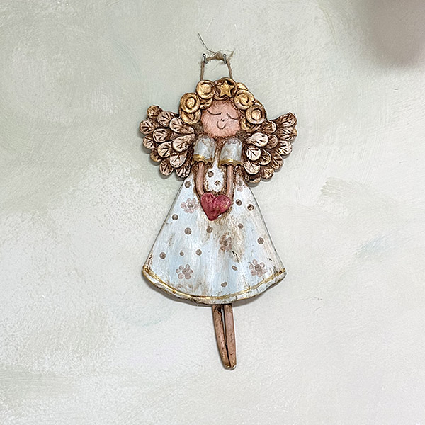 Κρεμαστό Χειροποίητο Πήλινο Διακοσμητικό