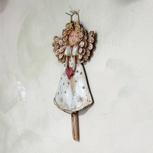 Κρεμαστό Χειροποίητο Πήλινο Διακοσμητικό