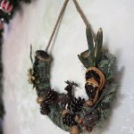 Χριστουγεννιάτικο Διακοσμητικό Στεφάνι