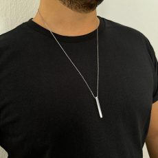 Ανδρικό Κολιέ από Ανοξείδωτο Ατσάλι, Μοντέρνα Σχέδια