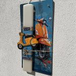 Λαμπάδα Πασχαλινή Χειροποίητη "Vespa"
