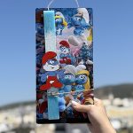 Λαμπάδα Πασχαλινή Χειροποίητη "Babasmurf"