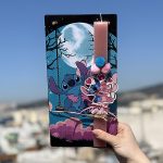 Λαμπάδα Πασχαλινή Χειροποίητη "Stitch"