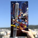 Λαμπάδα Πασχαλινή Χειροποίητη "Mickey Mouse, Donald Duck and Goofy"