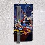 Λαμπάδα Πασχαλινή Χειροποίητη "Mickey Mouse, Donald Duck and Goofy"