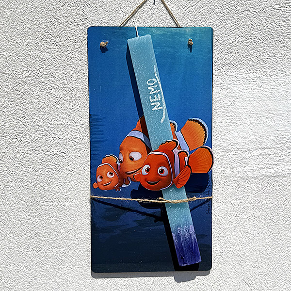 Λαμπάδα Πασχαλινή Χειροποίητη "Nemo"
