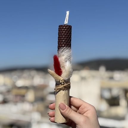 Πασχαλινή Λαμπάδα από Μελισσοκέρι