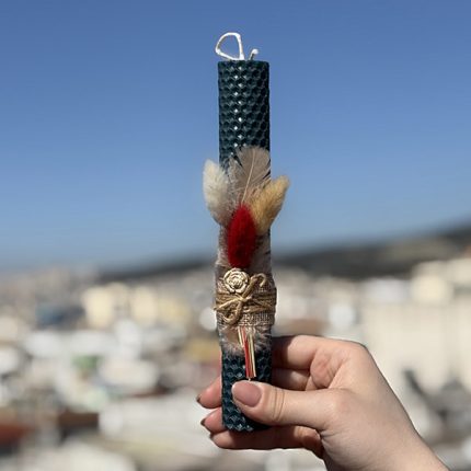 Πασχαλινή Λαμπάδα από Μελισσοκέρι