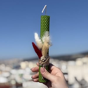 Πασχαλινή Λαμπάδα από Μελισσοκέρι