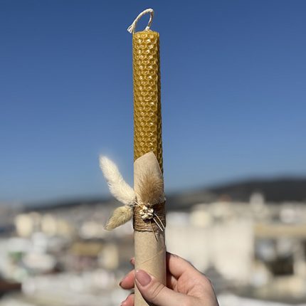 Πασχαλινή Λαμπάδα από Μελισσοκέρι