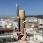 Λαμπάδα Πασχαλινή Χειροποίητη "Καλειδοσκόπιο"