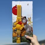 Λαμπάδα Πασχαλινή Χειροποίητη "Winnie"