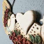 Κρεμαστό Χειροποίητο Πήλινο Διακοσμητικό - Πουλιά