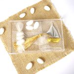 Μπομπονιέρα Plexiglass με Μεταλλικό Καράβι