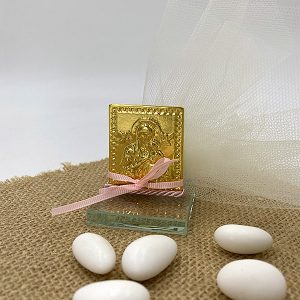 Χειροποίητη Μπομπονιέρα Εικόνισμα Παναγίας