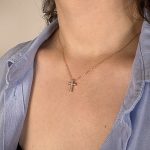 Κολιέ από Ανοξείδωτο Ατσάλι - Σταυρουδάκι