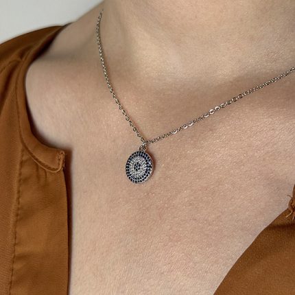 Κολιέ από Ανοξείδωτο Ατσάλι Μάτι