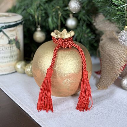 Χειροποίητο Κεραμικό Ρόδι – Γούρι & Διακοσμητικό