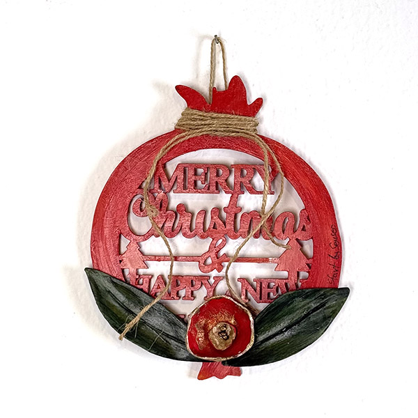 Γούρι - Χειροποίητο Διακοσμητικό - Ρόδι