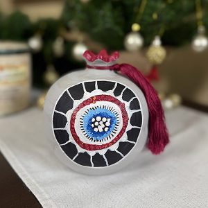 Χειροποίητο Κεραμικό Ρόδι – Γούρι & Διακοσμητικό