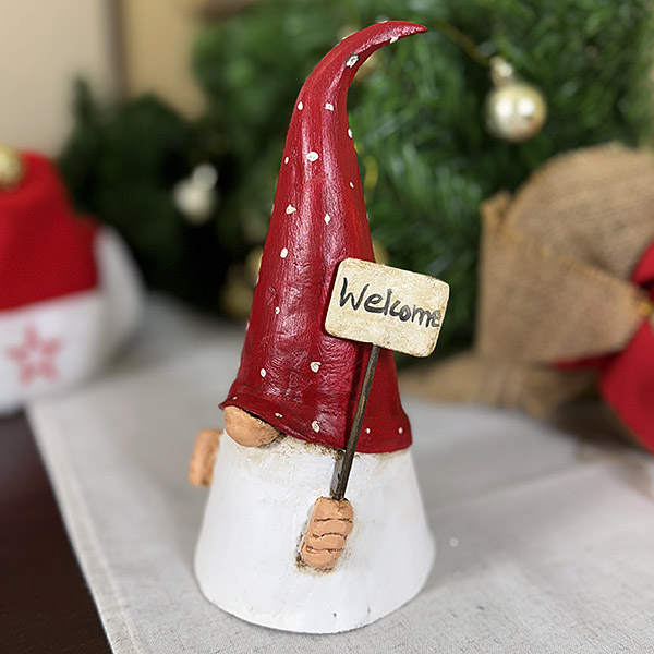 Χειροποίητος Πήλινος Άι Βασίλης