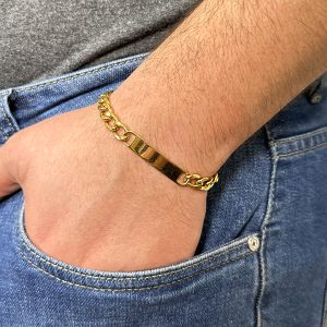 Ανδρικό Βραχιόλι από Ανοξείδωτο Ατσάλι