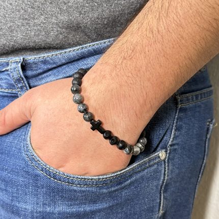 Ανδρικό Βραχιόλι Σταυρός