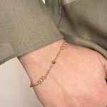 Βραχιόλι Από Ανοξείδωτο Ατσάλι, σε Χρυσή Απόχρωση