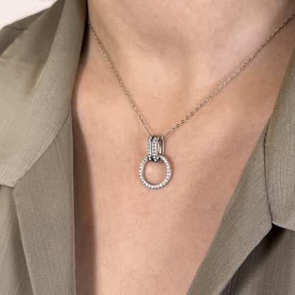 Κολιέ από Ανοξείδωτο Ατσάλι - Μενταγιόν
