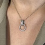 Κολιέ από Ανοξείδωτο Ατσάλι - Μενταγιόν