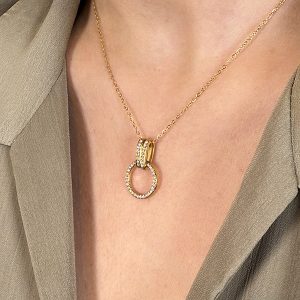 Κολιέ από Ανοξείδωτο Ατσάλι - Μενταγιόν