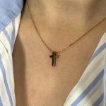 Κολιέ από Ανοξείδωτο Ατσάλι - Σταυρός