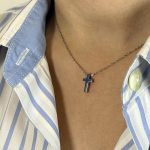 Κολιέ από Ανοξείδωτο Ατσάλι - Σταυρός