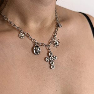 Κολιέ από Ανοξείδωτο Ατσάλι