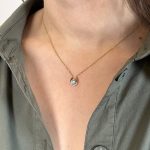 Κολιέ από Ανοξείδωτο Ατσάλι - Πέταλο