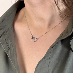 Κολιέ από Ανοξείδωτο Ατσάλι - Πεταλούδα