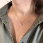 Κολιέ από Ανοξείδωτο Ατσάλι - Πέρλα