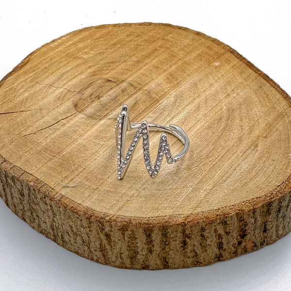 Δαχτυλίδι Από Ανοξείδωτο Ατσάλι Σε Ασημί Απόχρωση