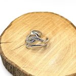 Δαχτυλίδι Από Ανοξείδωτο Ατσάλι Σε Ασημί Απόχρωση