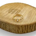 Δαχτυλίδι Από Ανοξείδωτο Ατσάλι Σε Χρυσή Απόχρωση