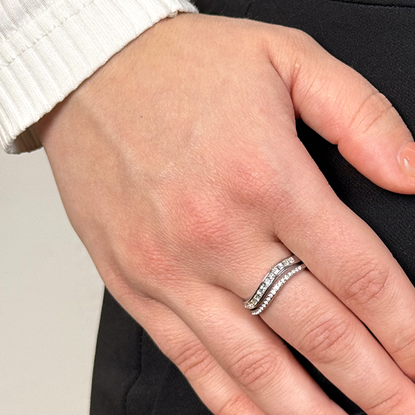 Δαχτυλίδι Από Ανοξείδωτο Ατσάλι Σε Ασημί Απόχρωση