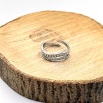 Δαχτυλίδι Από Ανοξείδωτο Ατσάλι Σε Ασημί Απόχρωση