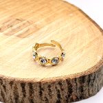 Δαχτυλίδι Από Ανοξείδωτο Ατσάλι Σε Χρυσή Απόχρωση